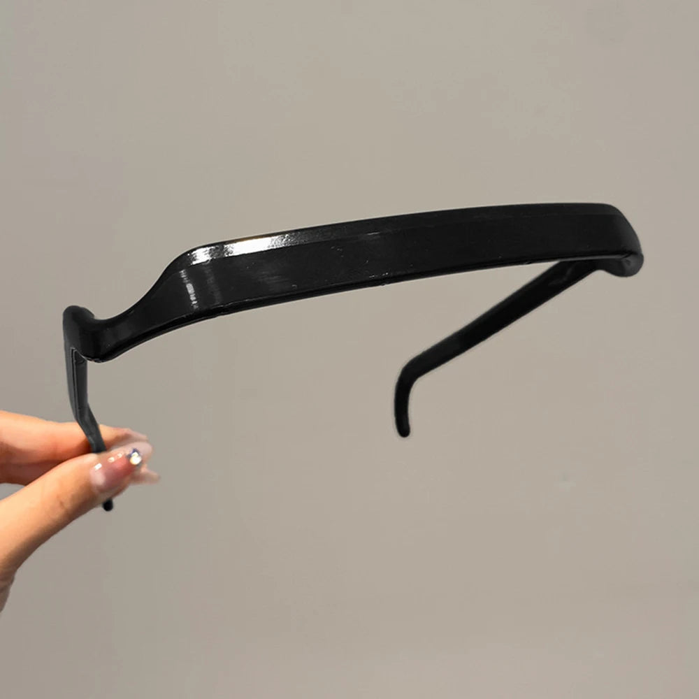 Eyeglass effect headband/temple headband