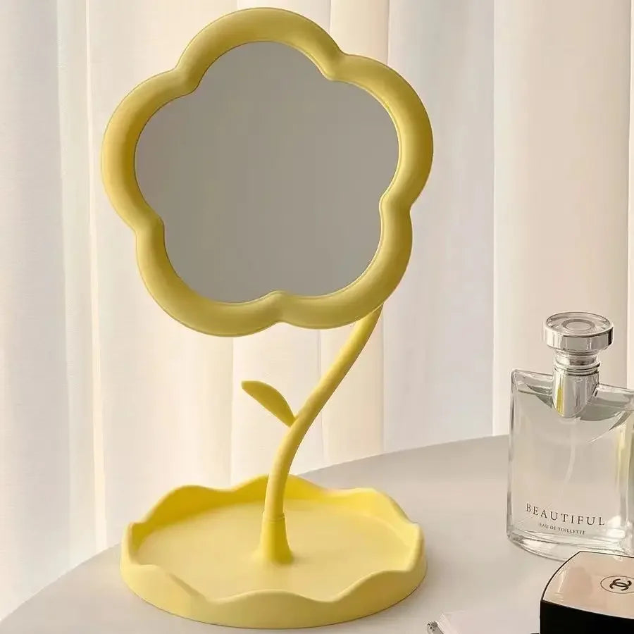 Flower Desktop Vanity Mirror 🌸