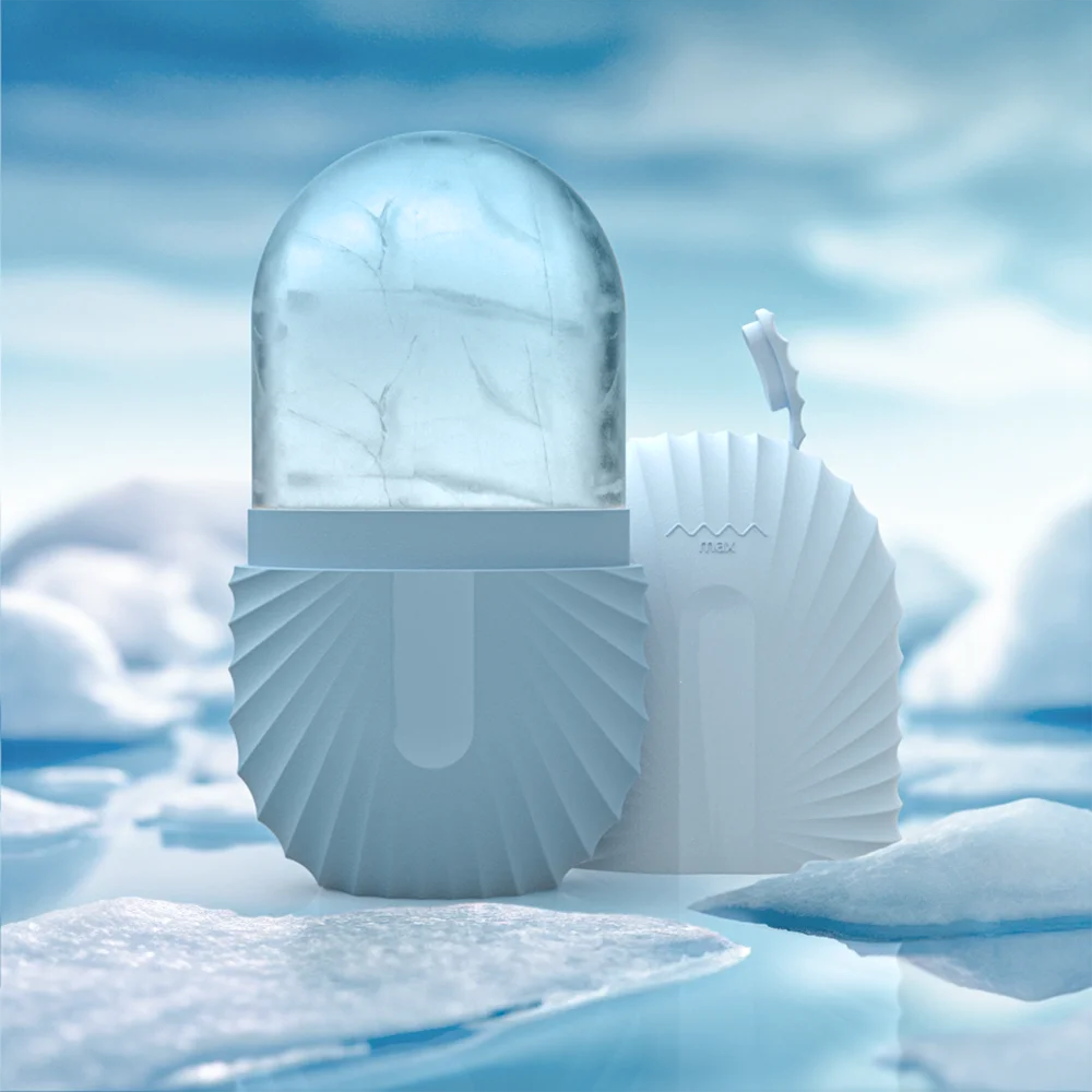 Silicone ice mold for skincare