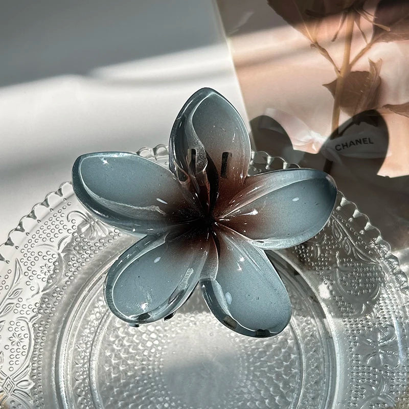 Flower Hair Claw Clips