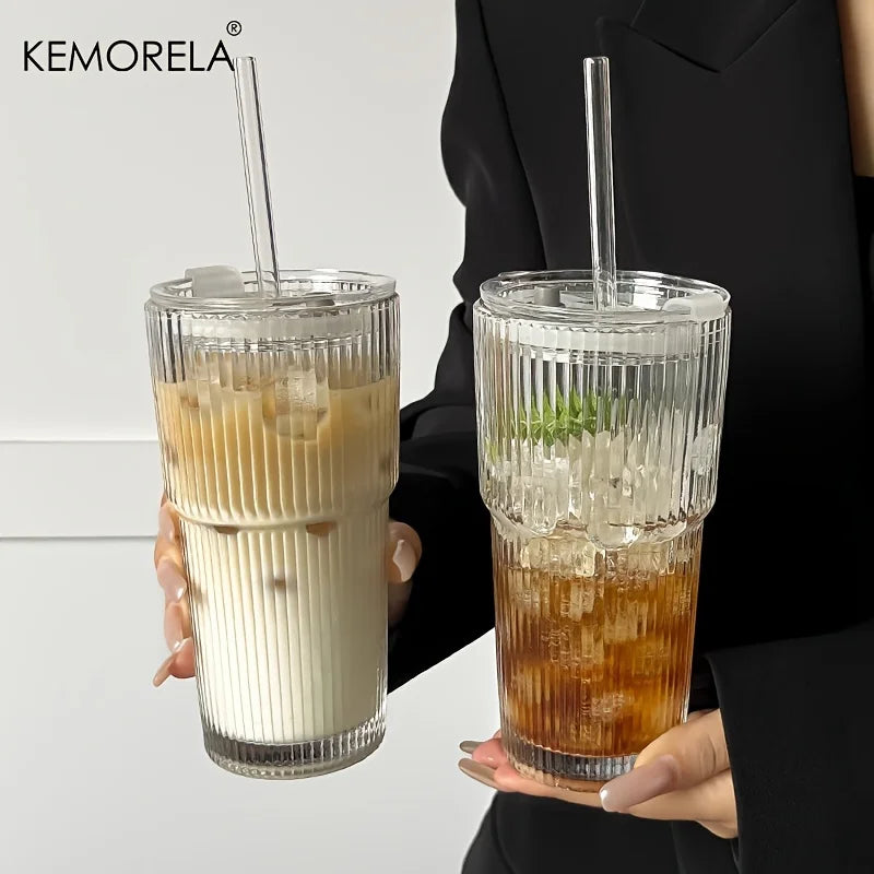 Stripe Glass Cup