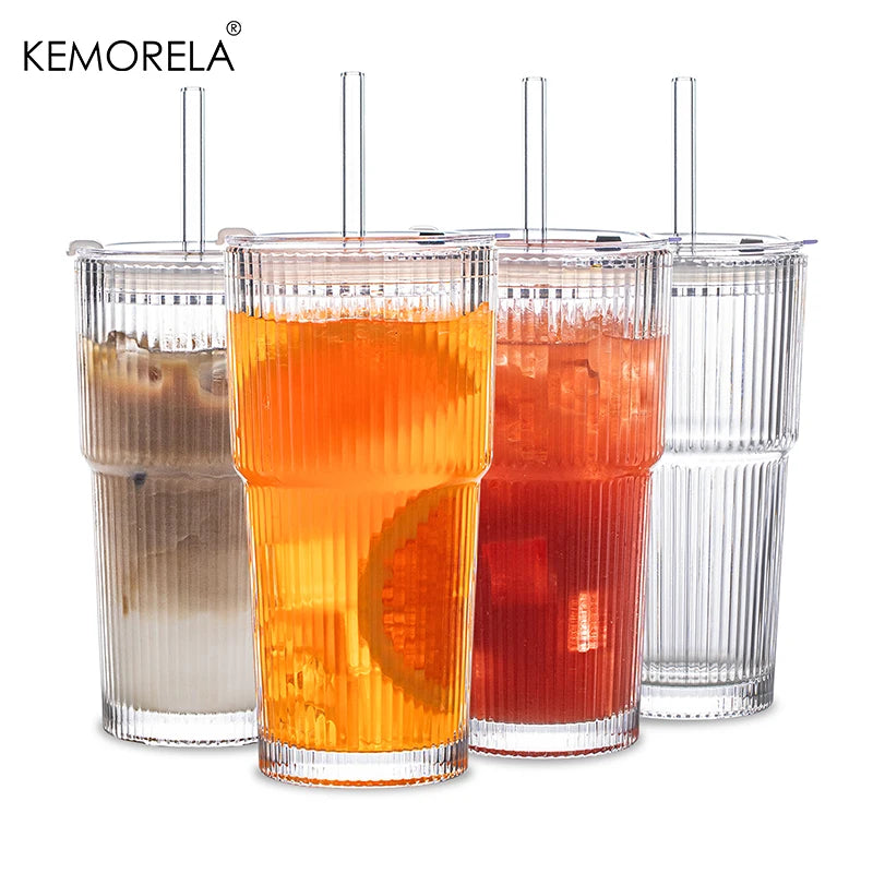 Stripe Glass Cup