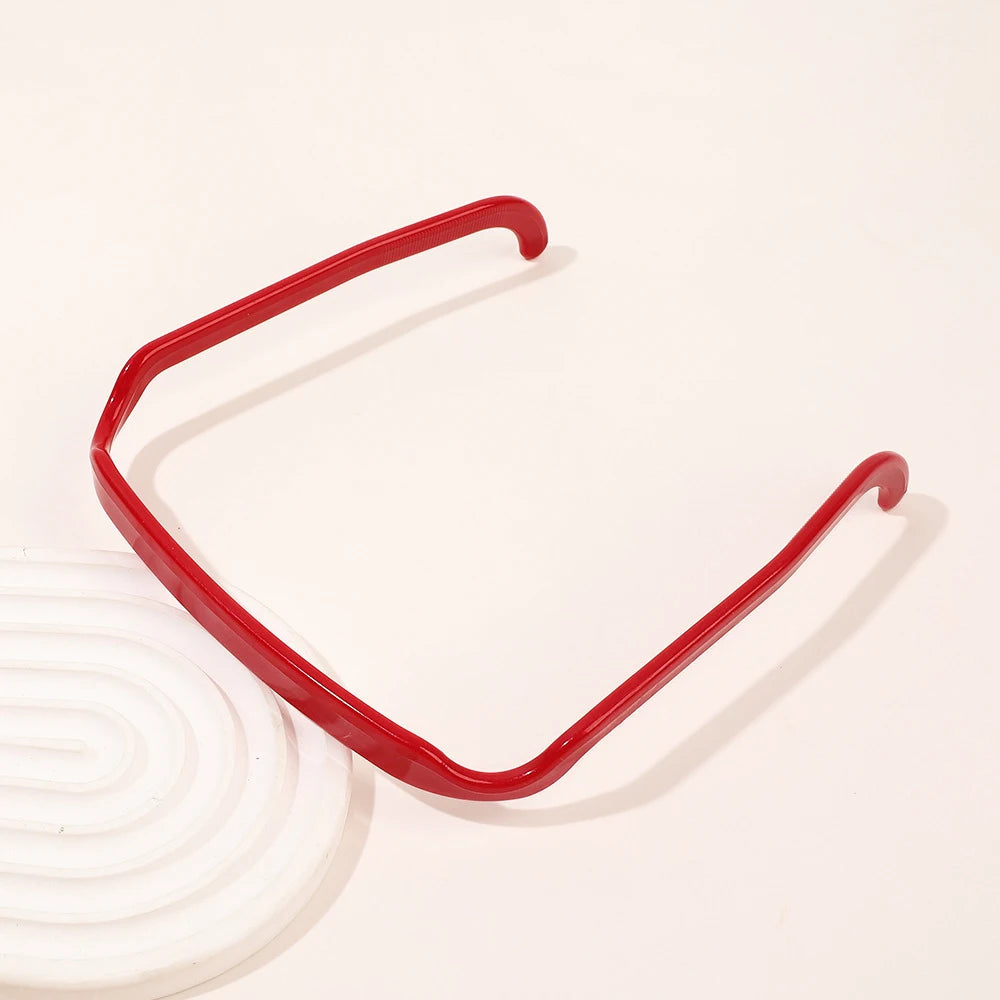 Eyeglass effect headband/temple headband