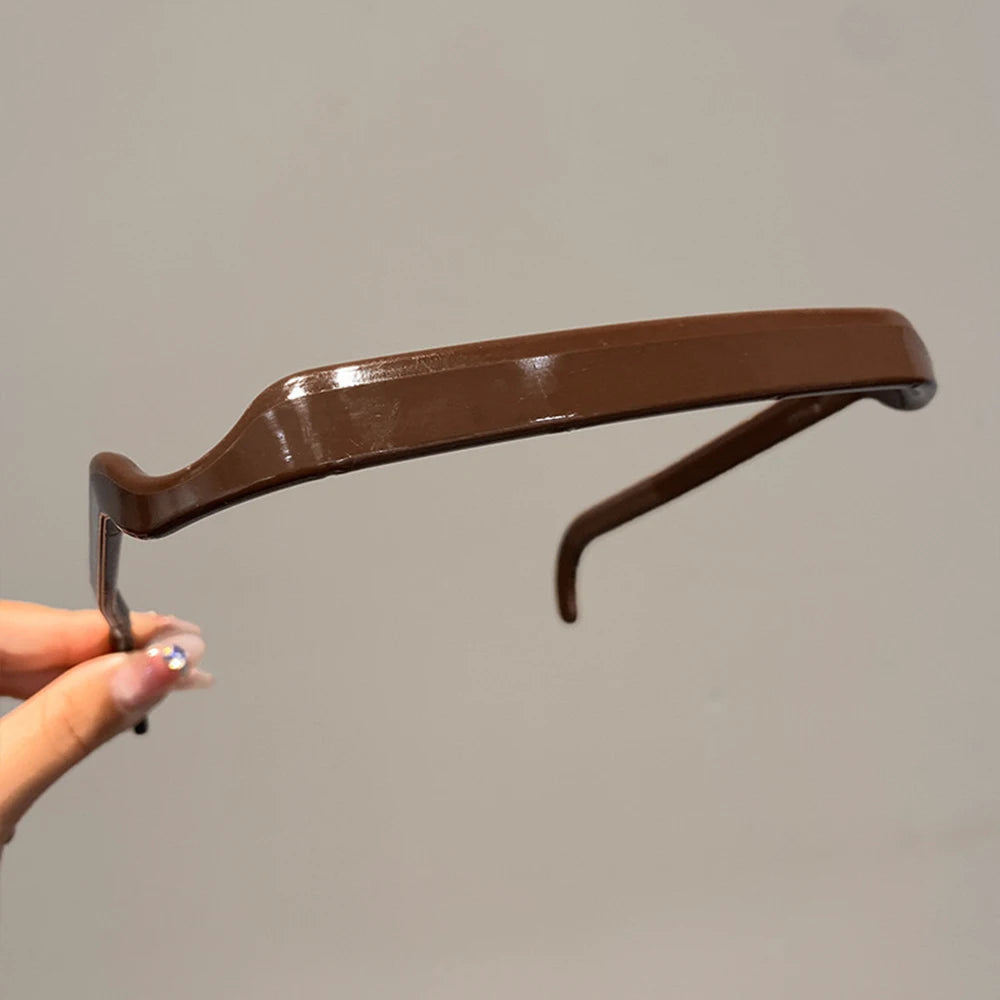 Eyeglass effect headband/temple headband