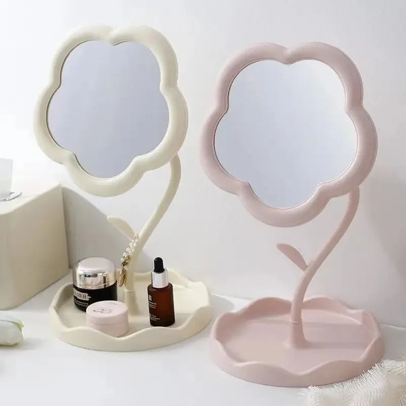Flower Desktop Vanity Mirror 🌸