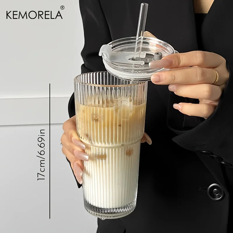 Stripe Glass Cup