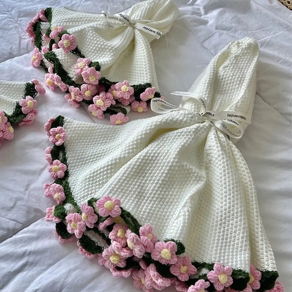Crochet Flower Bouquet Blanket
