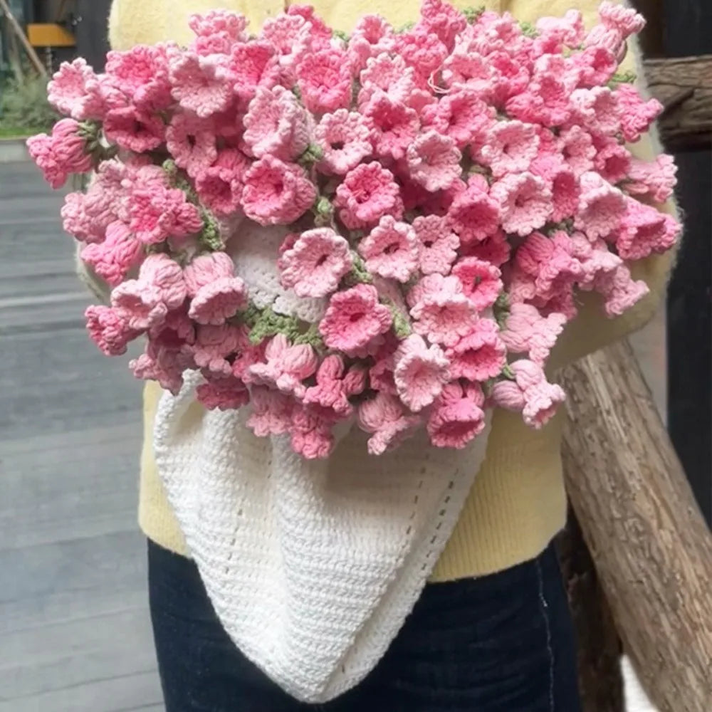 Crochet Flower Bouquet Blanket