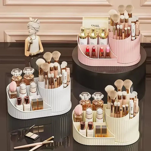 360° Rotating Vanity Makeup Organizer