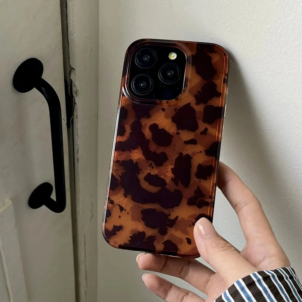 Amber Leopard Print Phone Case
