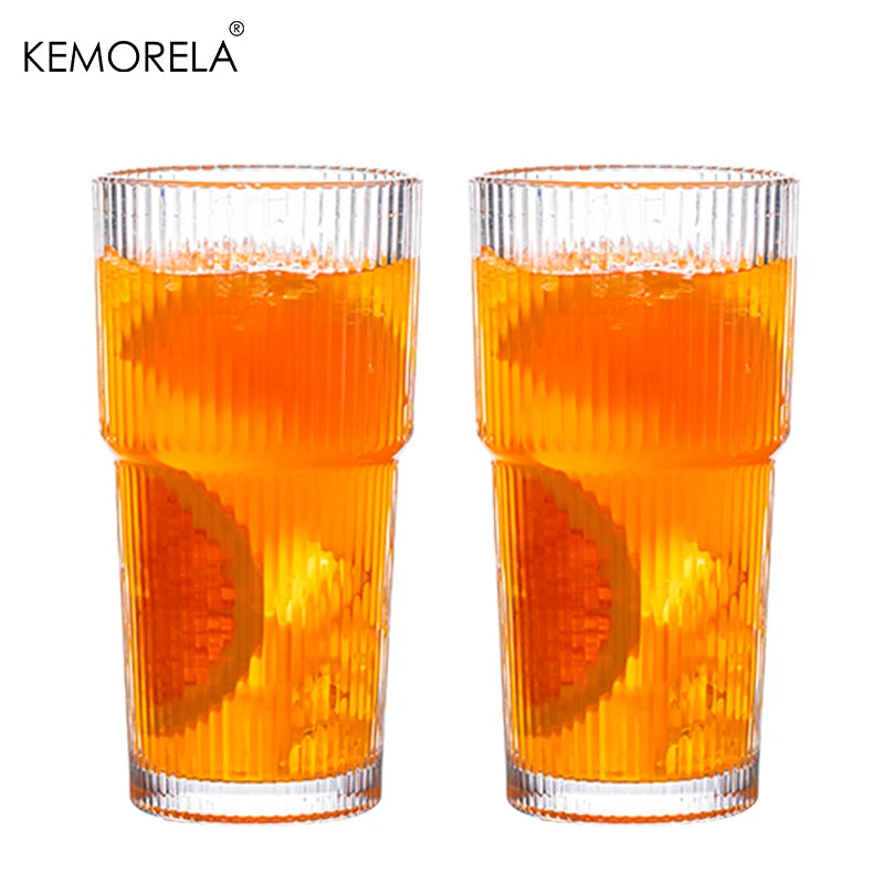 Stripe Glass Cup