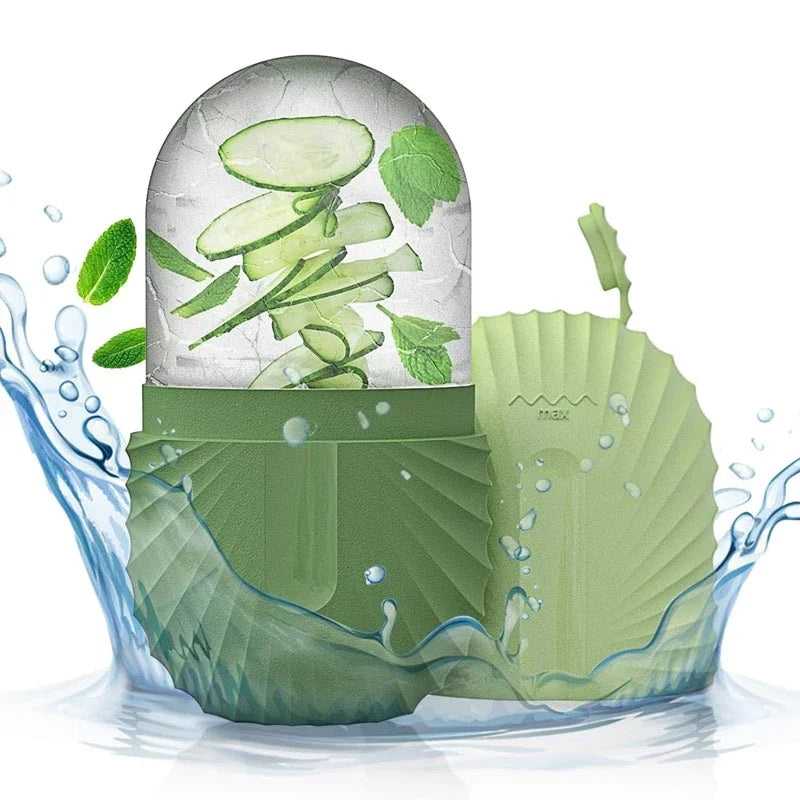 Silicone ice mold for skincare