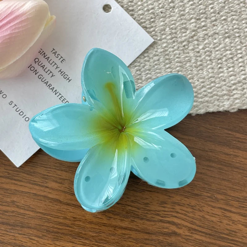 Flower Hair Claw Clips