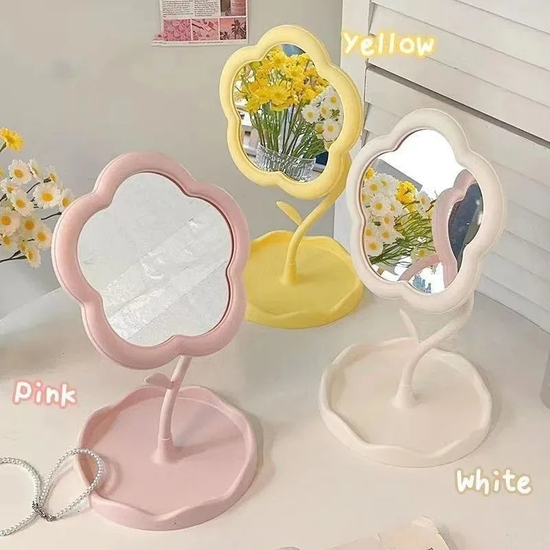 Flower Desktop Vanity Mirror 🌸