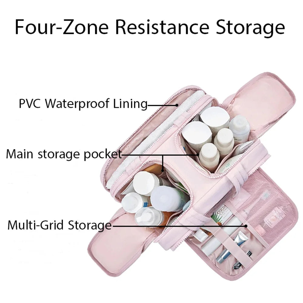 Large Capacity Travel Toiletry Bag