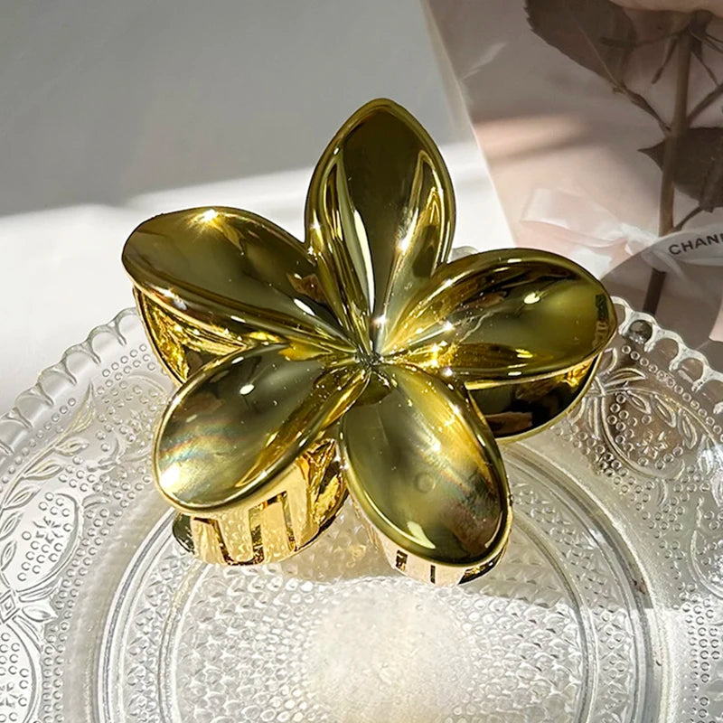 Flower Hair Claw Clips