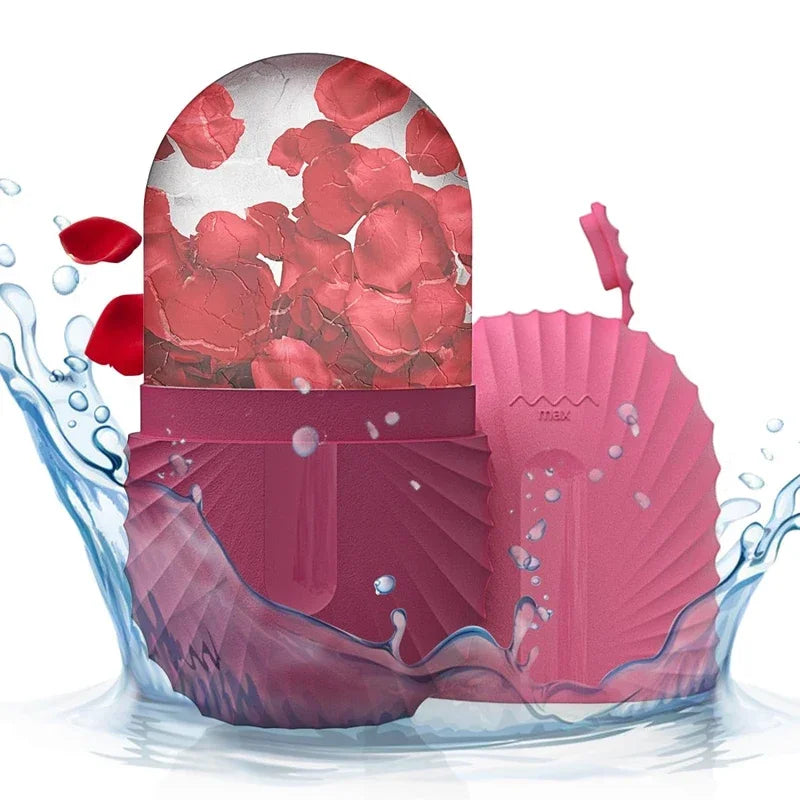 Silicone ice mold for skincare