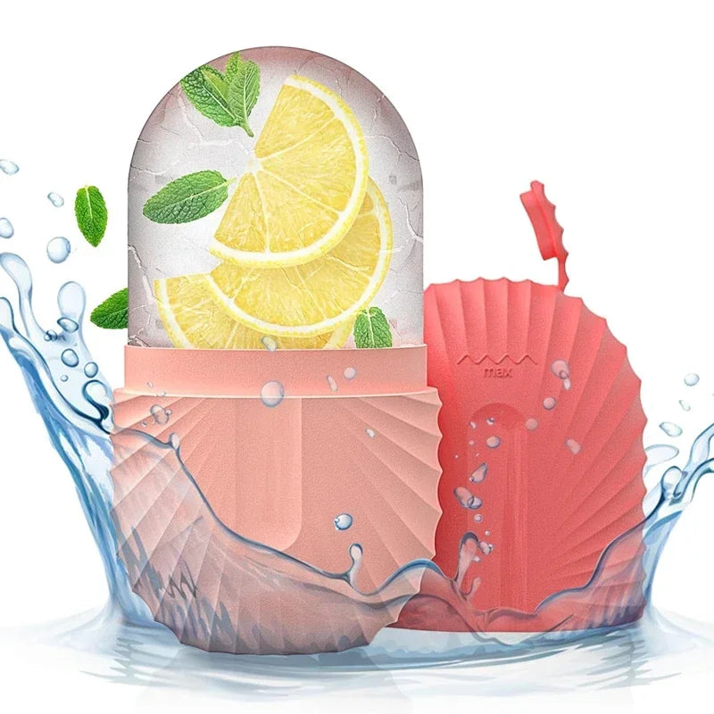 Silicone ice mold for skincare