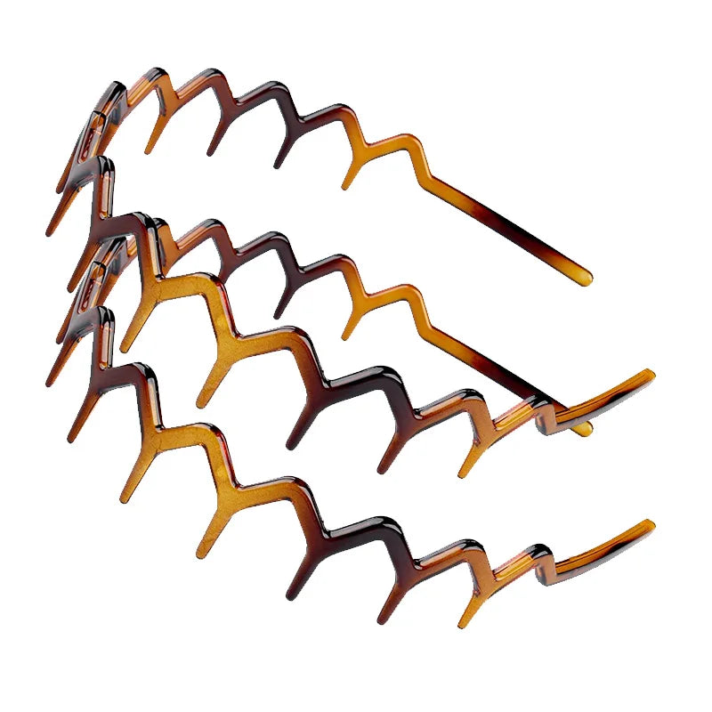 2pcs Non-Slip Hair Comb Headbands