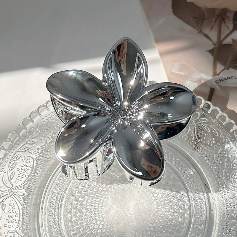 Flower Hair Claw Clips