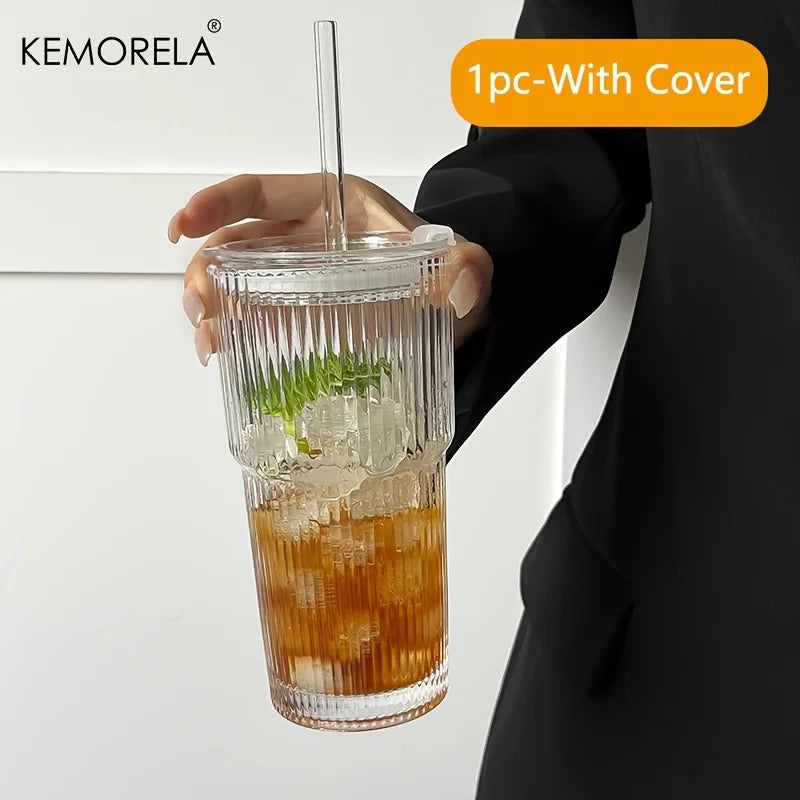 Stripe Glass Cup