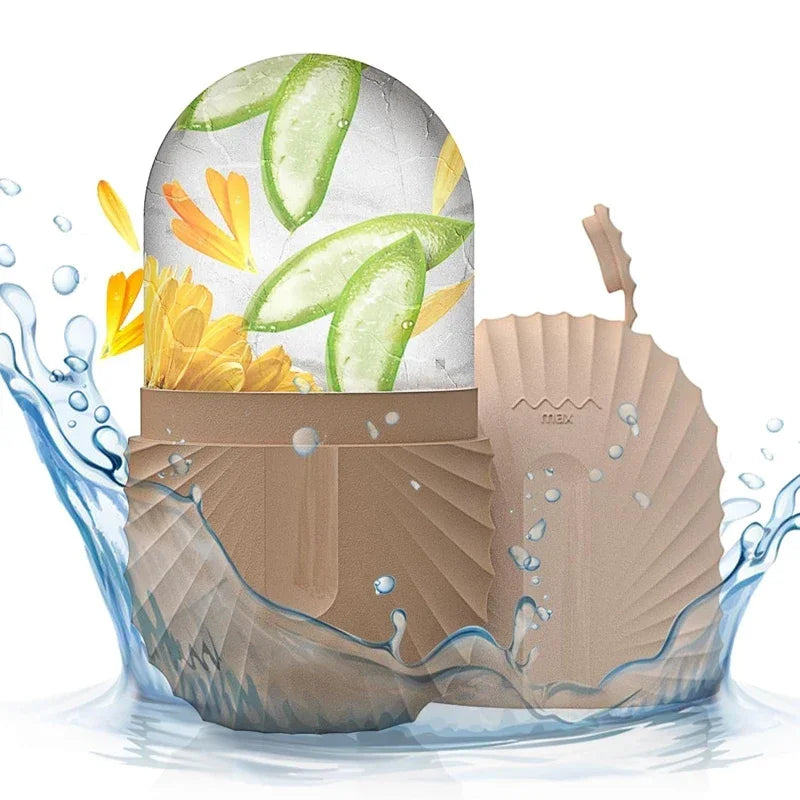 Silicone ice mold for skincare