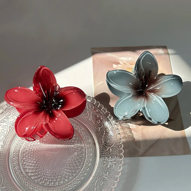 Flower Hair Claw Clips