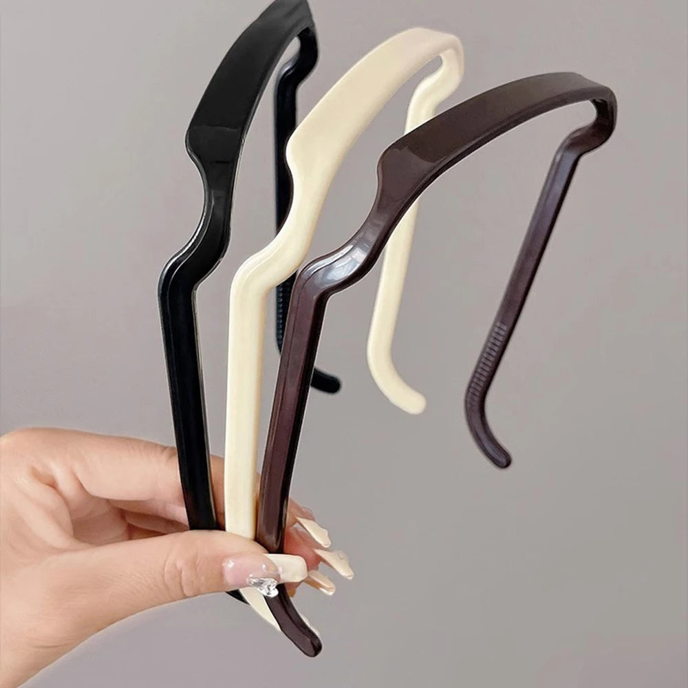 Eyeglass effect headband/temple headband