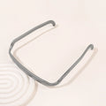 Eyeglass effect headband/temple headband