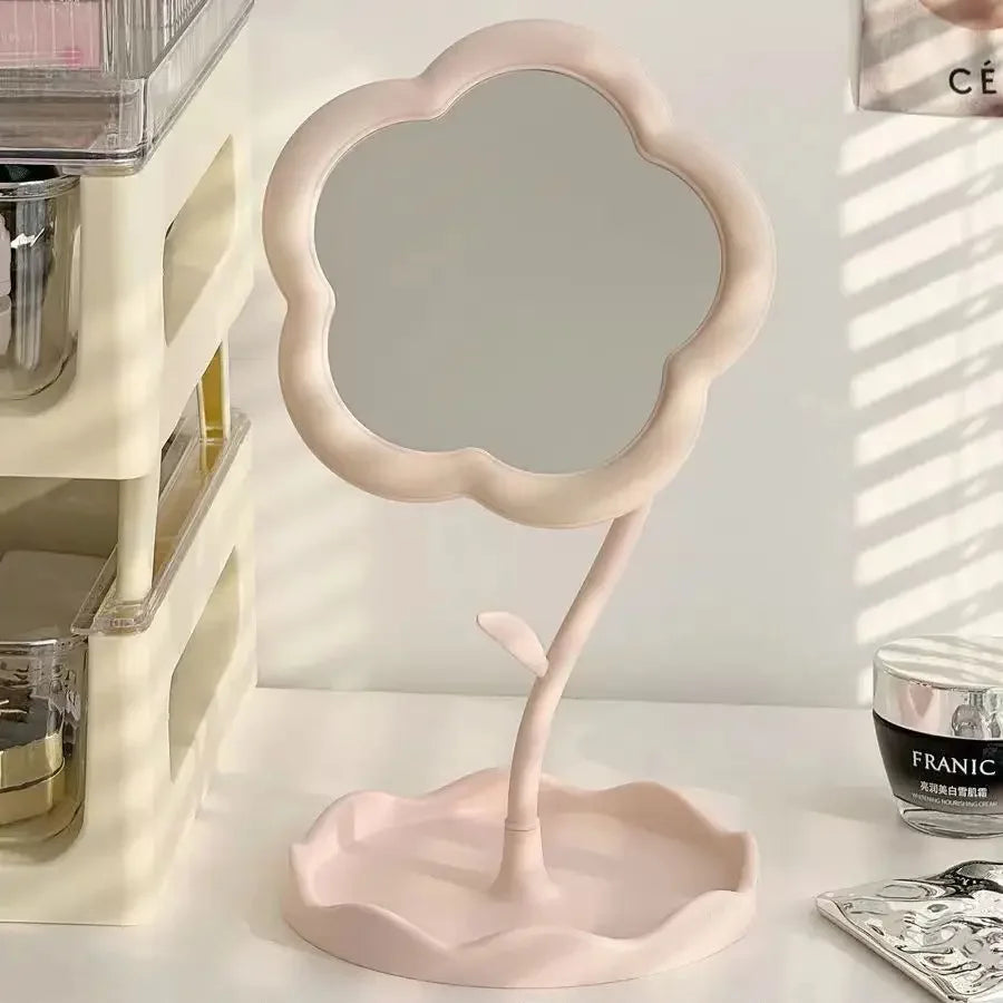 Flower Desktop Vanity Mirror 🌸