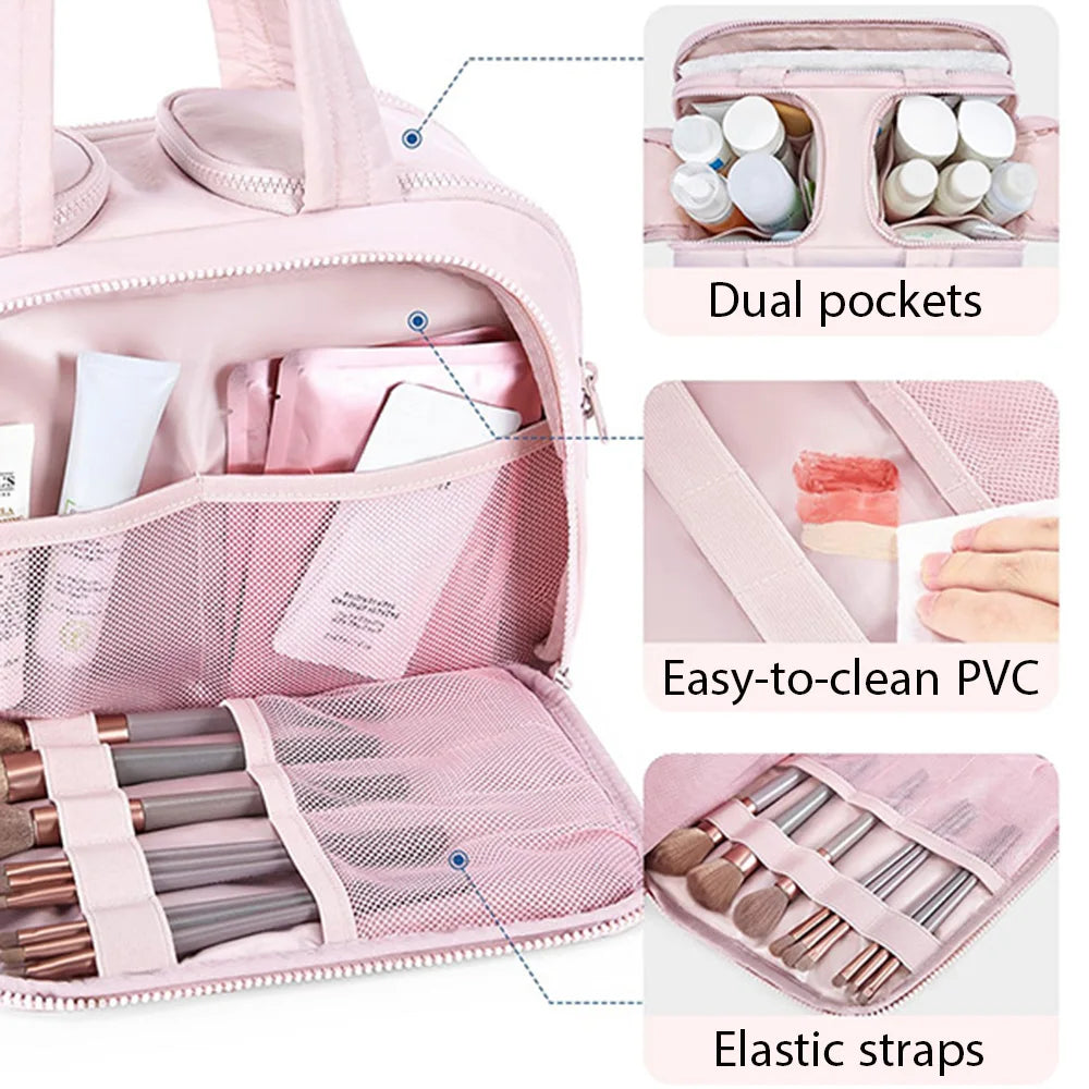 Large Capacity Travel Toiletry Bag