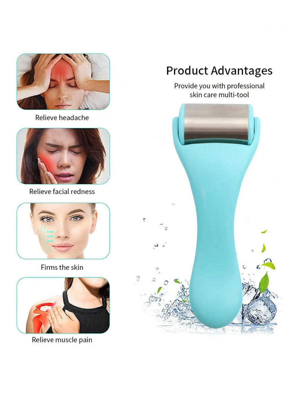 Ice face roller